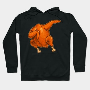 Dabbing Chicken Shirt Funny Roast Chicken Dab T-Shirt Farmer Hoodie